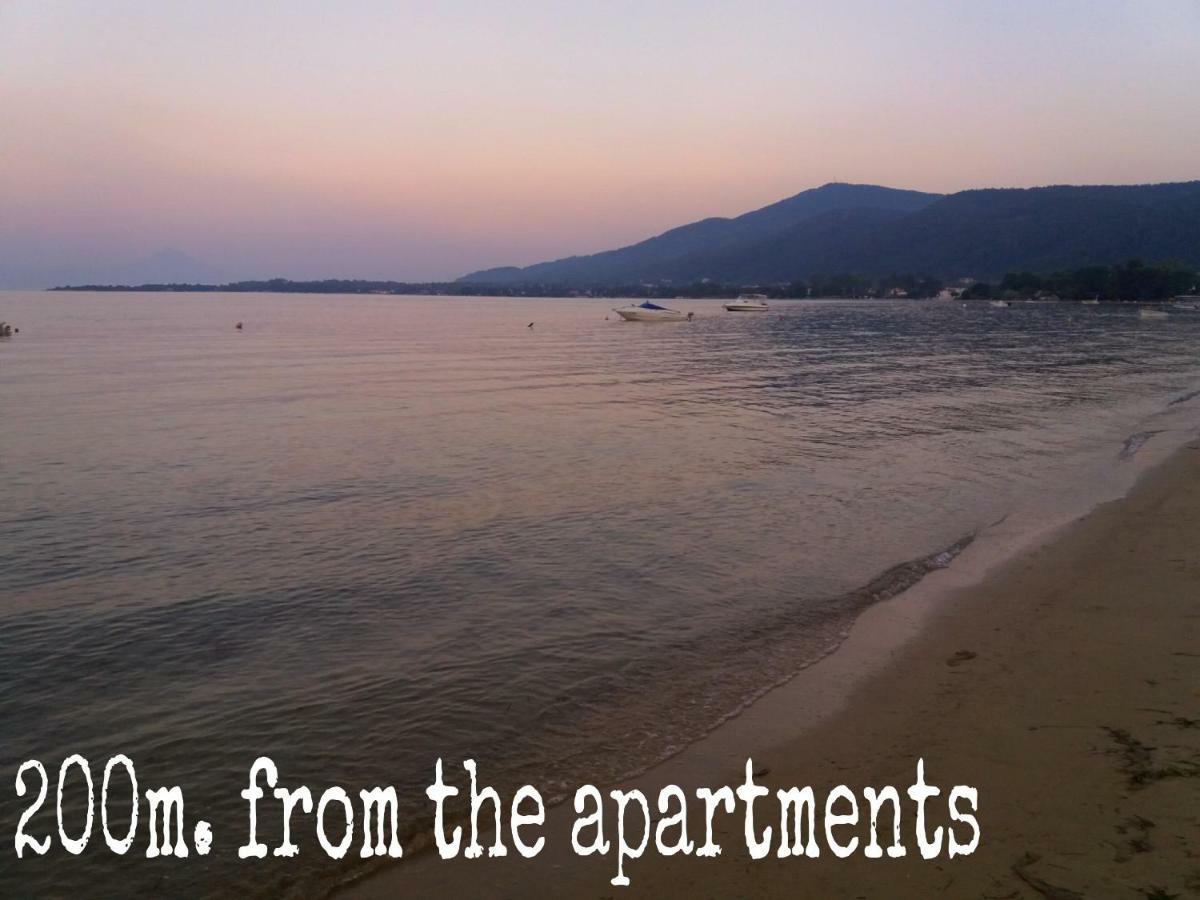 Athina Vourvourou Apartments Bagian luar foto