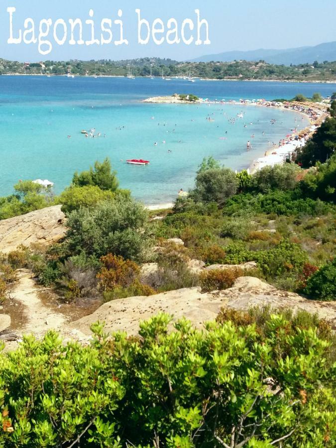 Athina Vourvourou Apartments Bagian luar foto